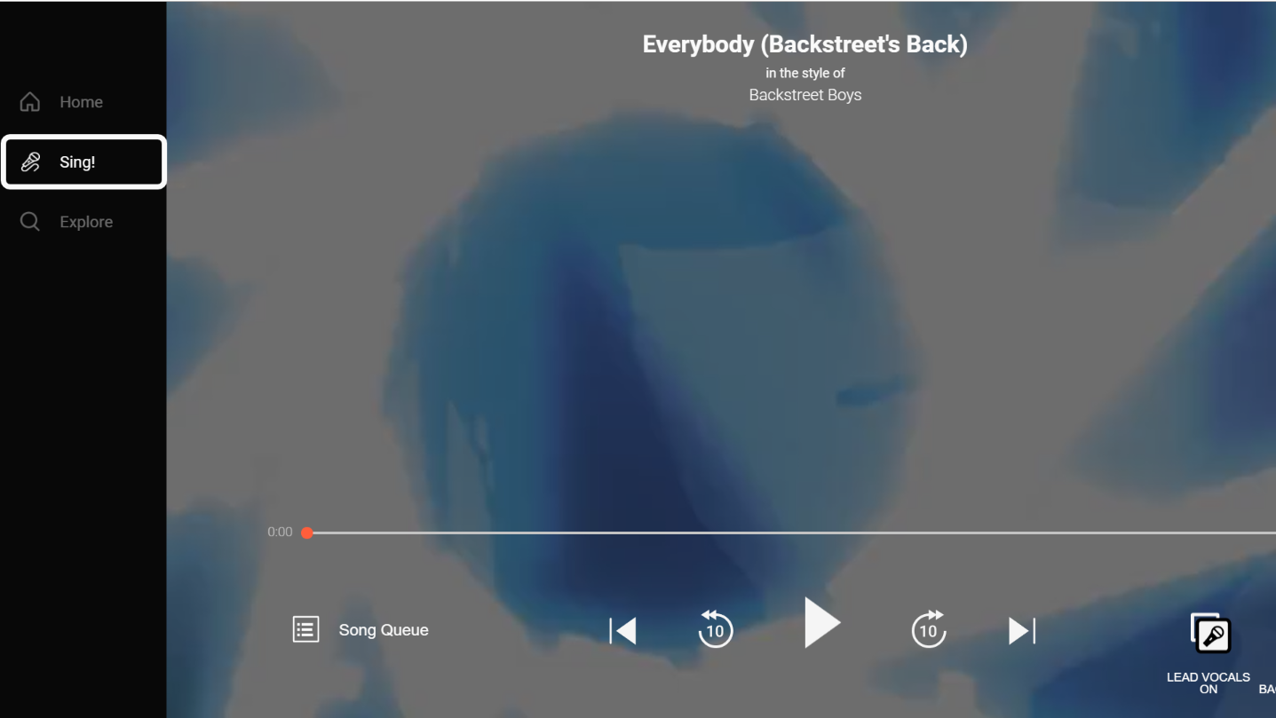 Adding a Song to the Queue Stingray Karaoke